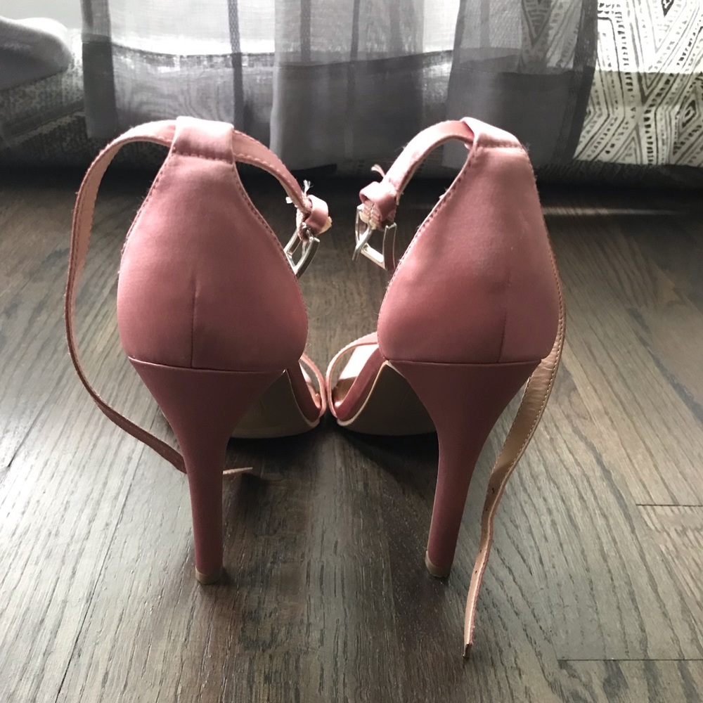 Pink high heels